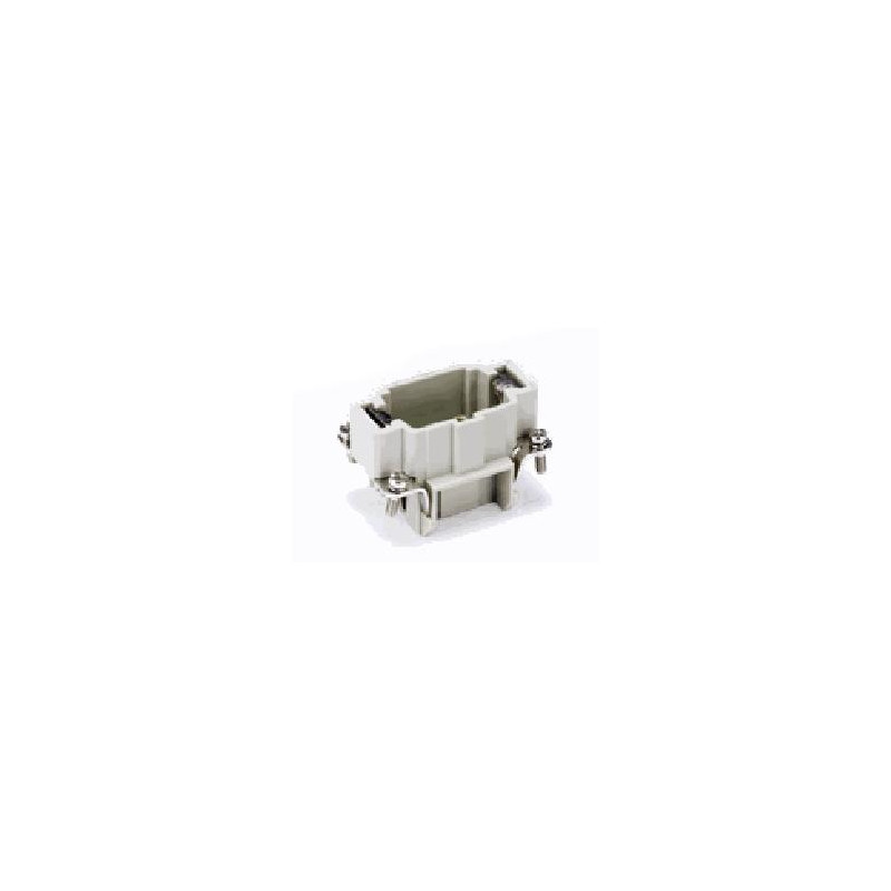 Insert HE, Raccordement à Sertir, mâle, 6 pin, 16A, Polycarbonate, 6B 